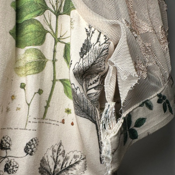 Geisha Designs Anthropologie Donna Floral Midi Dress, Size Large - Picture 9 of 13